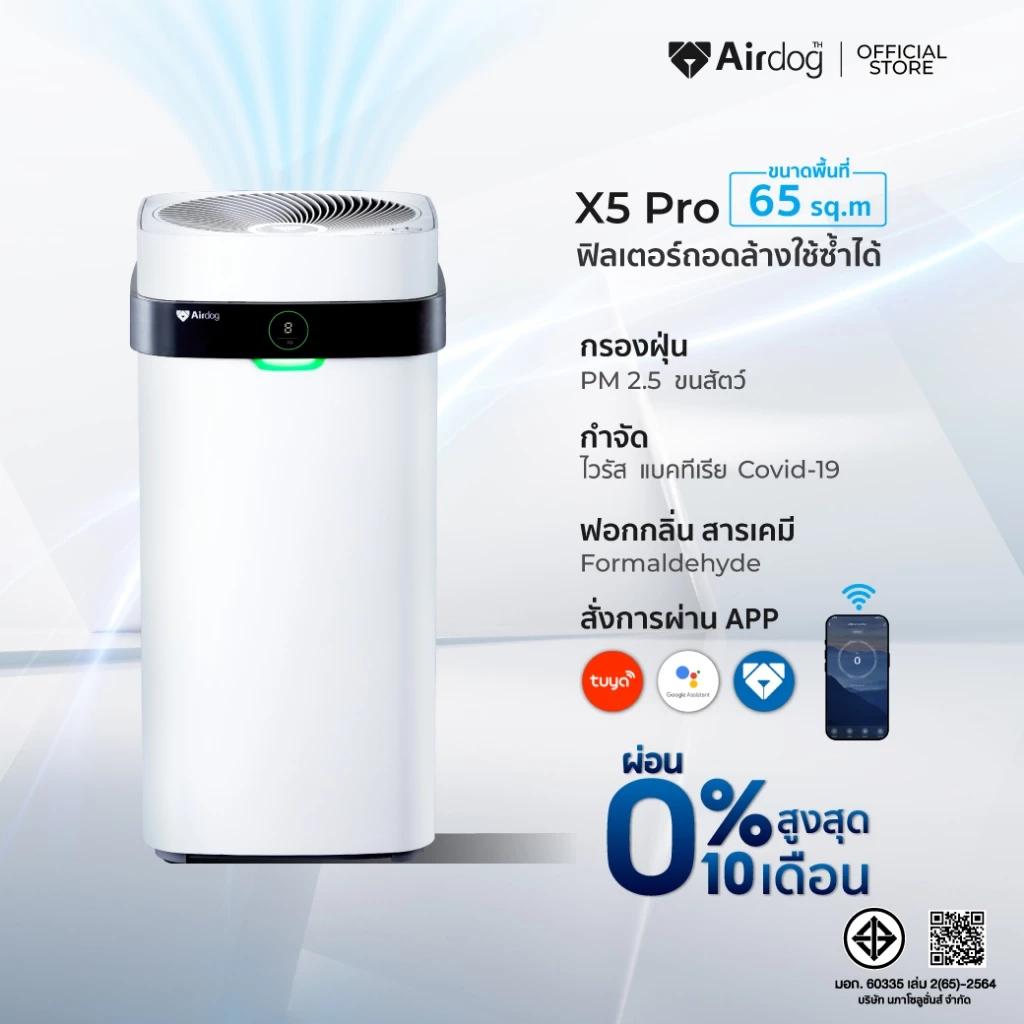 Airdog X5Pro (D) เครื่องฟอกอากาศ PM2.5
